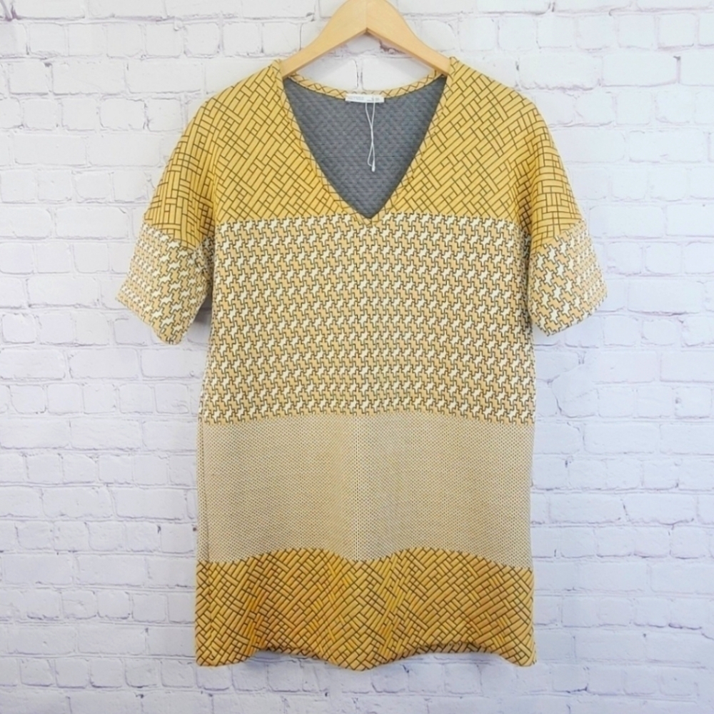 🟡 Zara🟡 NWOT 🍁 Geometric Patterned Tunic🖖 Sz S